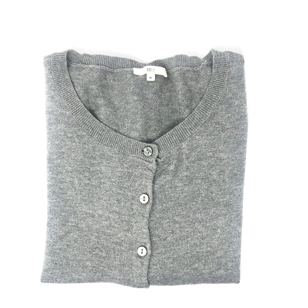 Mix Gray Cardigan